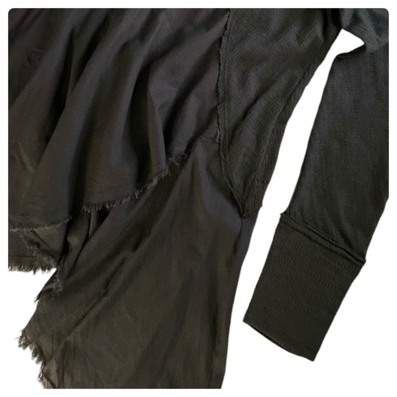 Free People - Black “ Comin’ In Hot” Tunic Top Size Medium - Picture 10 of 15